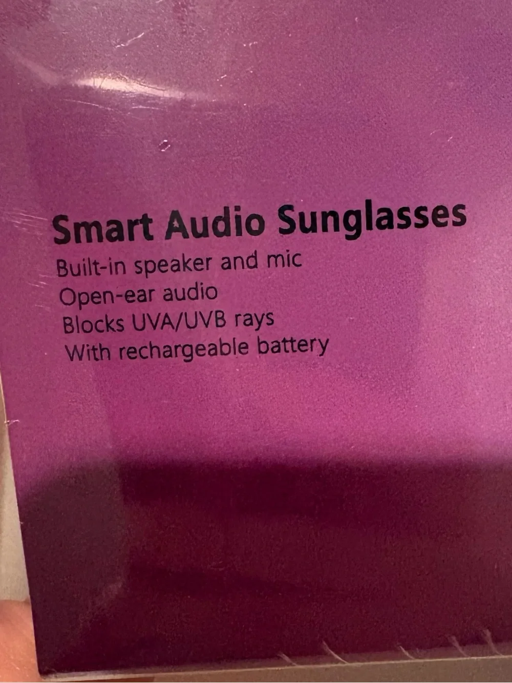 Smart Audio Sunglasses MG100 - Black Lenses